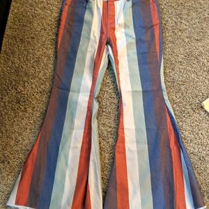 Lucky & Blessed Wide Leg Jeans